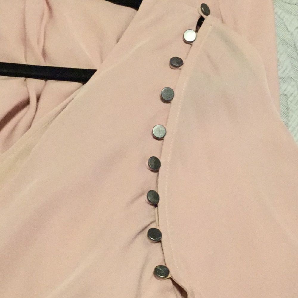 HAUTE HIPPIE Short Dress In Pink - Picture 9 of 13